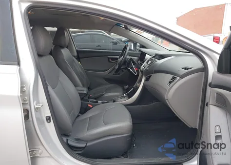 2013 Hyundai Elantra Limited from USA, damaged, VIN KMHDH4AE9DU627379